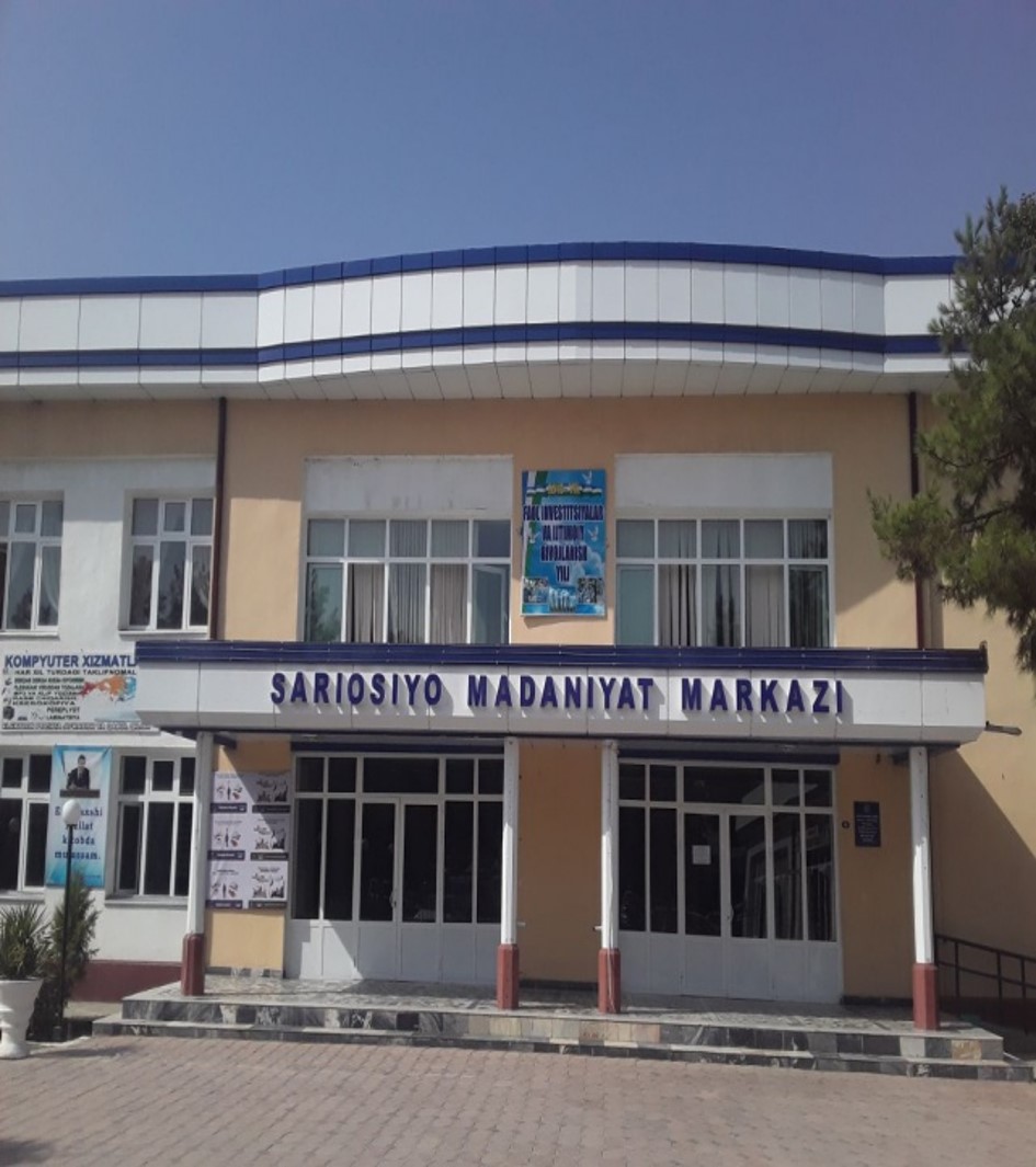 Sariosiyo tuman madaniyat bo’limi 38-son Sariosiyo madaniyat markazi