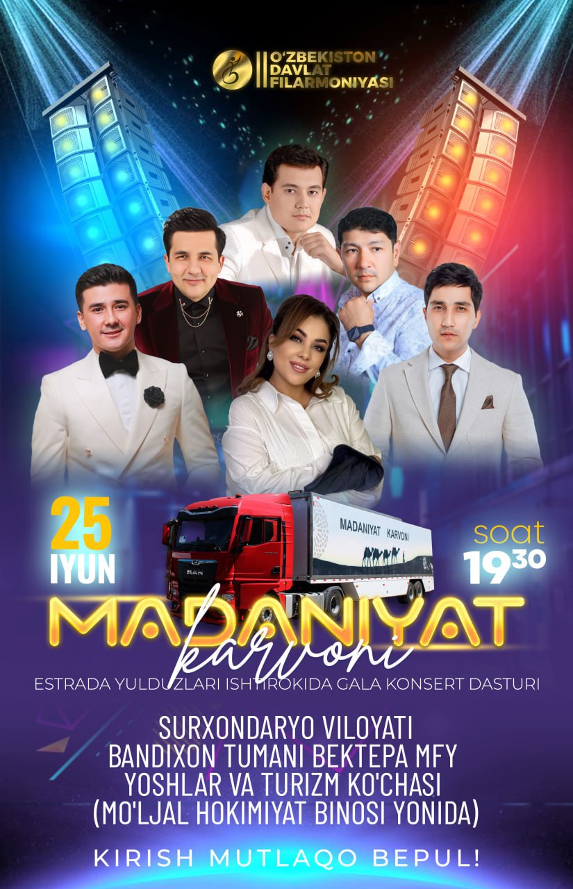 GALA-KONSERTGA MARHAMAT!