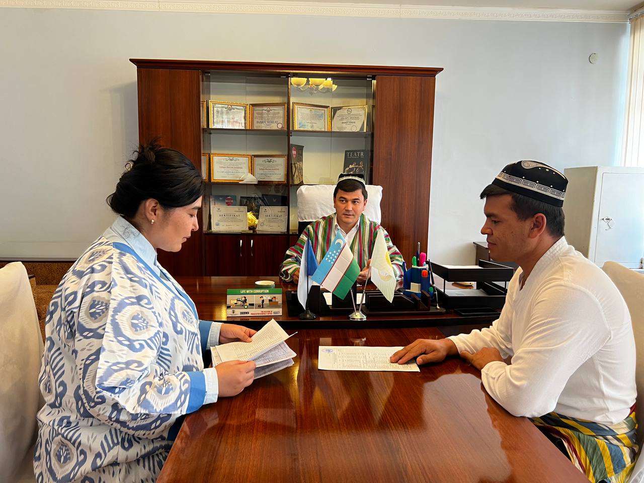 #Jarayon #Milliy_libos_qadriyatlarimiz_ifodasidir