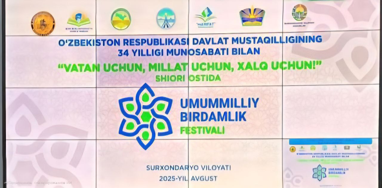 VATAN UCHUN, MILLAT UCHUN, XALQ UCHUN!